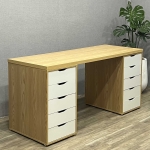 Bàn Làm Việc IKEA 2 Hộc 5 Ngăn Tiện Lợi - IK1