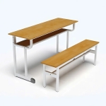 Bàn Ghế Học Sinh Gỗ Tự Nhiên Cao Cấp - BGHS23