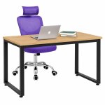 Bàn Làm Việc Chân Sắt Chữ U – Thiết Kế Hiện Đại, Chắc Chắn, Phù Hợp Văn Phòng BLV128