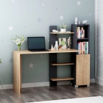 Bàn Làm Việc Gỗ Có Kệ Trang Trí Tiện Lợi - BG74