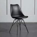 Ghế Cafe Tiếp Khách Eames Nệm Chân Sắt - CF7