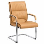 Ghế Họp Chân Quỳ Bọc Da Cao Cấp - GQ37