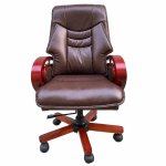 Ghế Giám Đốc Da Nâu Sang Trọng  - GGĐ27