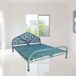 Giường Sắt Đẹp Giá Rẻ Phong Cách Hiện Đại - GN23
