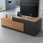 Quầy Lễ Tân Góc L 2m4 - LT1