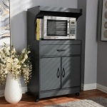 Tủ Bếp Mini Gỗ Nhỏ Gọn Có Cửa Và Kệ - TB44