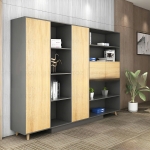 Tủ Tài Liệu Gỗ Phòng Chủ Tịch Thanh Lịch - THS278
