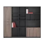 Tủ Hồ Sơ Phòng Giám Đốc Thiết Kế Phân Ô Nghệ Thuật - THS385