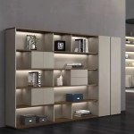 Tủ Kệ Giám Đốc Tích Hợp Nhiều Ngăn Tiện Ích - THS368