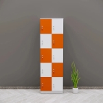 Tủ Locker 10 Ngăn Gỗ MDF Phủ Melamine Chống Trầy – TLK92