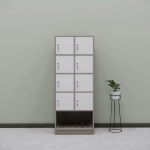 Tủ Locker Cá Nhân 8 Ô Có Kệ Để Giày Dép - TLK83