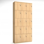 Tủ Locker Gỗ Công Nghiệp 15 Cánh  - TLK77