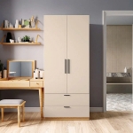 Tủ Quần Áo Gỗ 2 Cánh Và 2 Ngăn Kéo Sang Trọng - TQA28