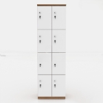 Tủ Locker Dáng Đứng 8 Cánh Dài - TLK18