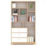 Tủ Tài Liệu Gỗ Kệ Để Sách 3 Ngăn - THS157