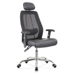 Ghế Xoay Văn Phòng Lưới Da - GX61