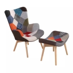 Ghế Thư Giản Eames Bành Thổ Cẩm - GTG02