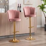 Ghế Bar Vương Miện Chân Xoay 360 Độ - QB23