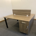 Cụm Bàn Làm Việc Gỗ MDF 2 Người - BC2
