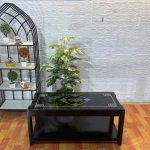 Bàn Trà Sofa Chữ Nhật Mặt Đá 2 Tầng - BT24