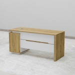 Bàn Giám Đốc Gỗ Sáng Tích Hợp Hộc Tủ tiện Lợi - BGD133