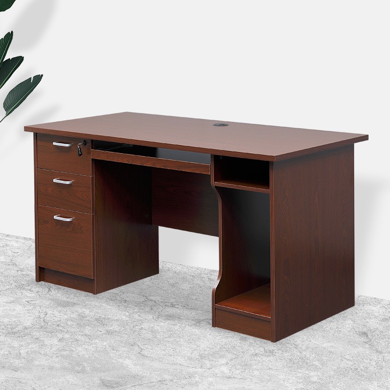 Bàn Làm Việc Gỗ Có Hộc Tủ 3 Ngăn - BG36