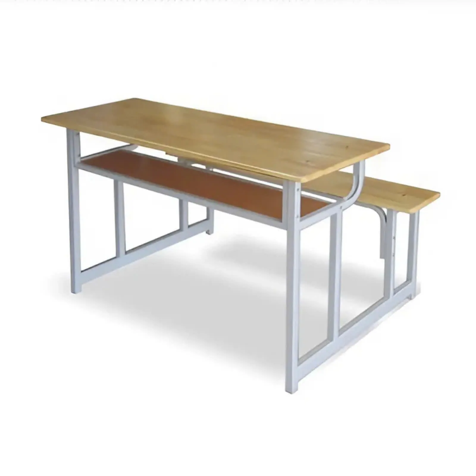 Bàn Ghế Học Sinh Gỗ Cao Su Tự Nhiên Cao Cấp - BHS21