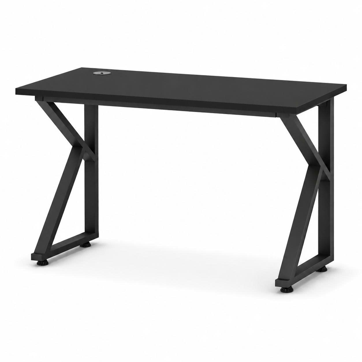 Bàn Làm Việc Chân Sắt Chữ K Đen Mặt Gỗ Công Nghiệp - BLV140
