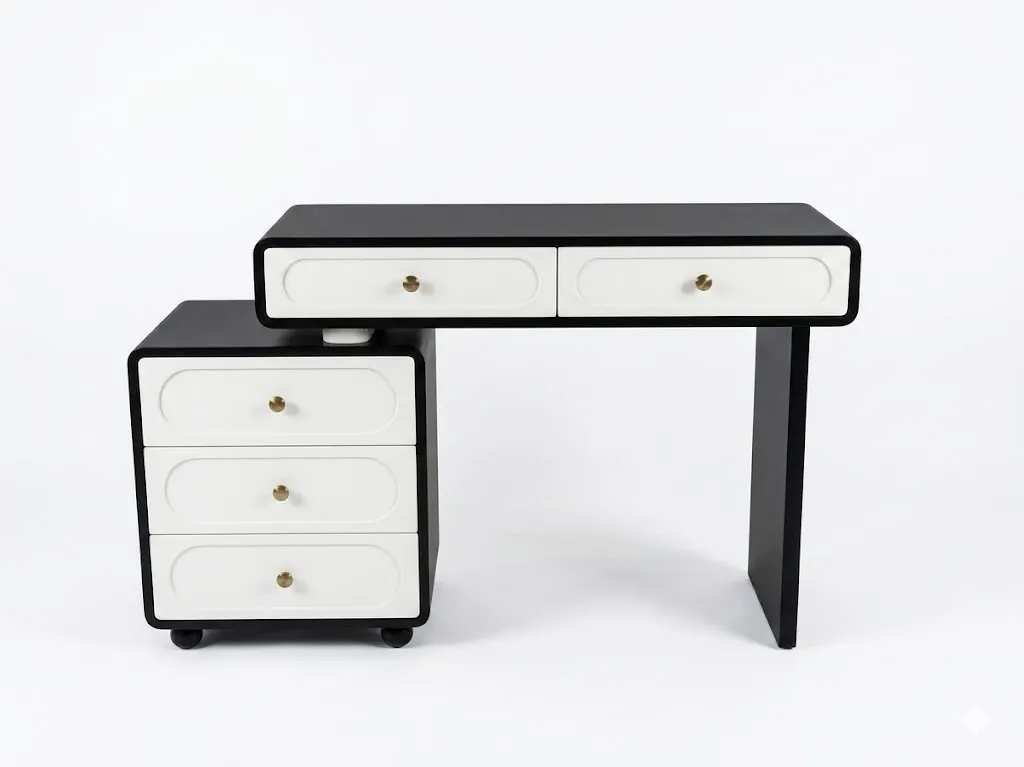 Bàn Trang Điểm Thiết Kế Đơn Giản Nhiều Ngăn Tiện Lợi - BTD46