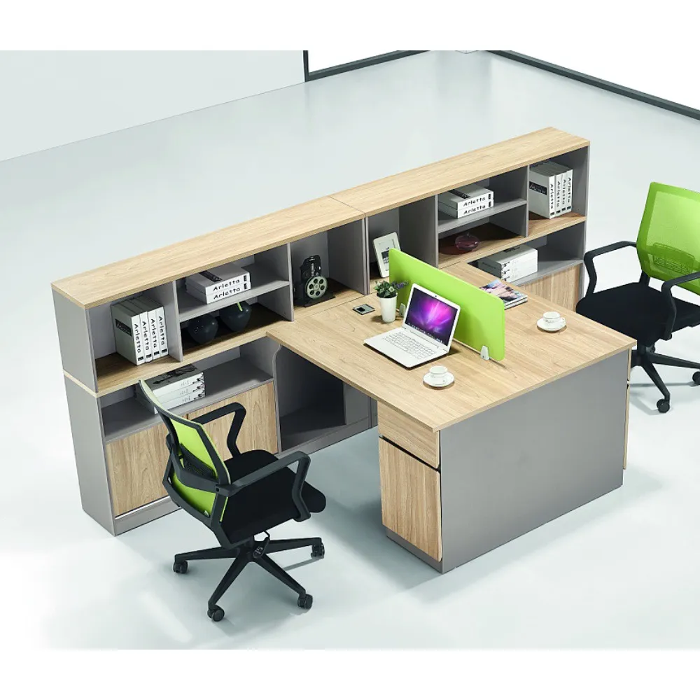 Cụm Bàn Làm Việc Có Kệ Tủ Hiện Đại - BC38