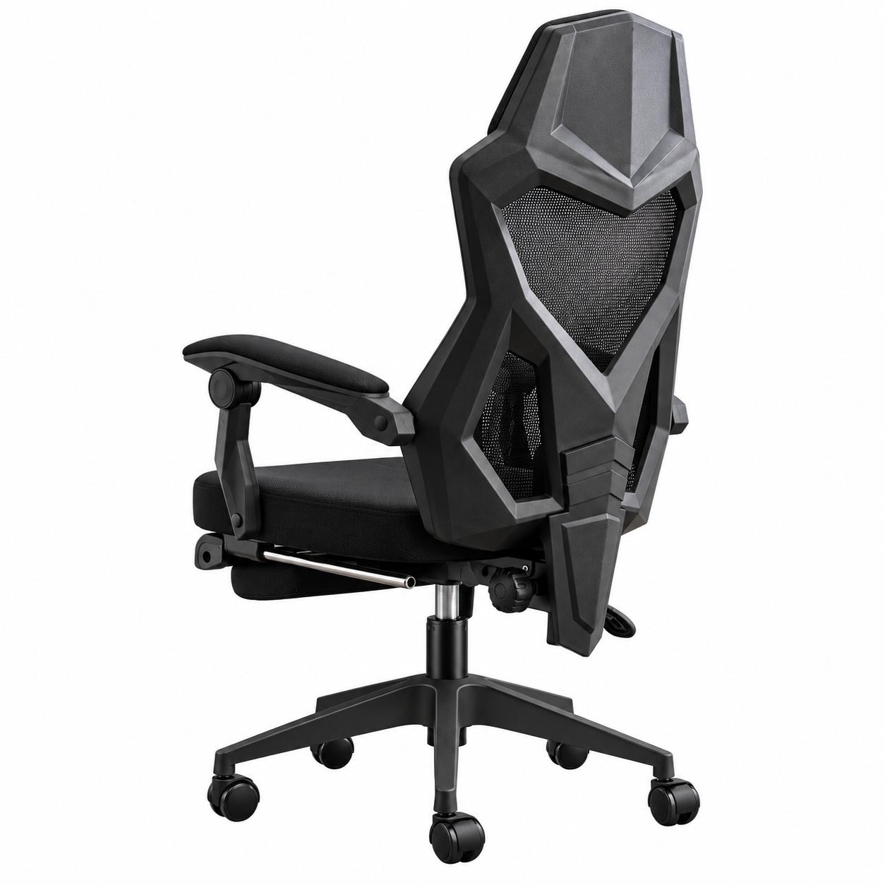 Ghế Công Thái Học Gaming Lưới Có Gác Chân - CTH2