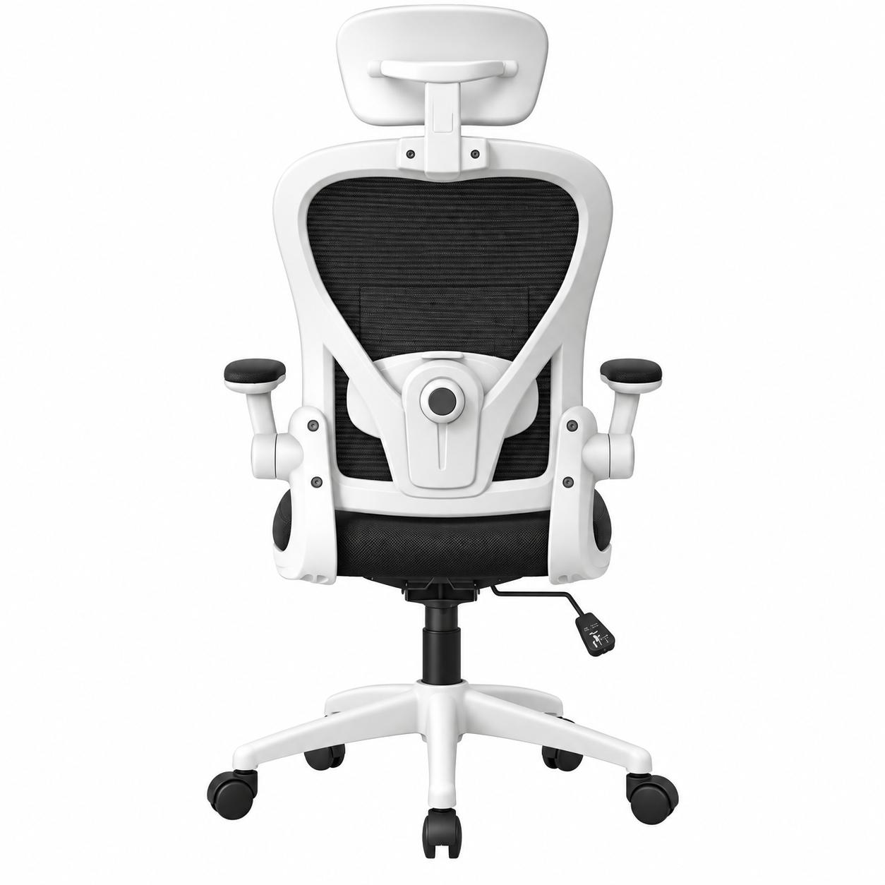 Ghế Công Thái Học Tay Gập Bọc Nệm - CTH3