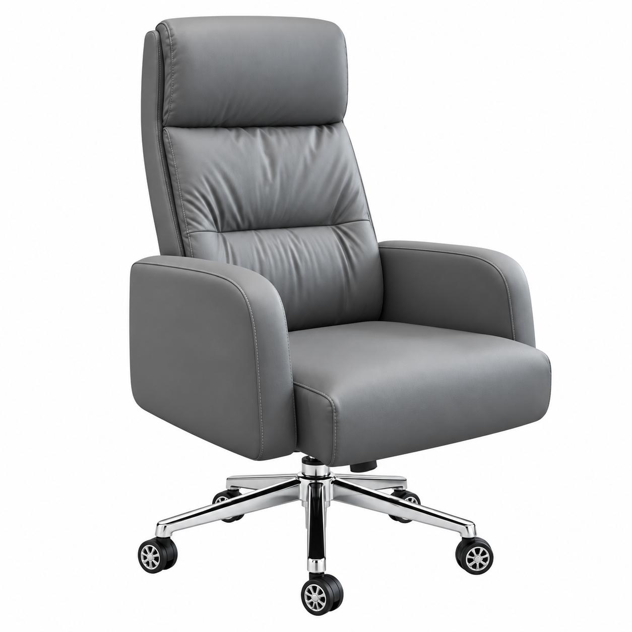 Ghế Giám Đốc Bọc Da Cao Cấp Chân Xoay - GGD69