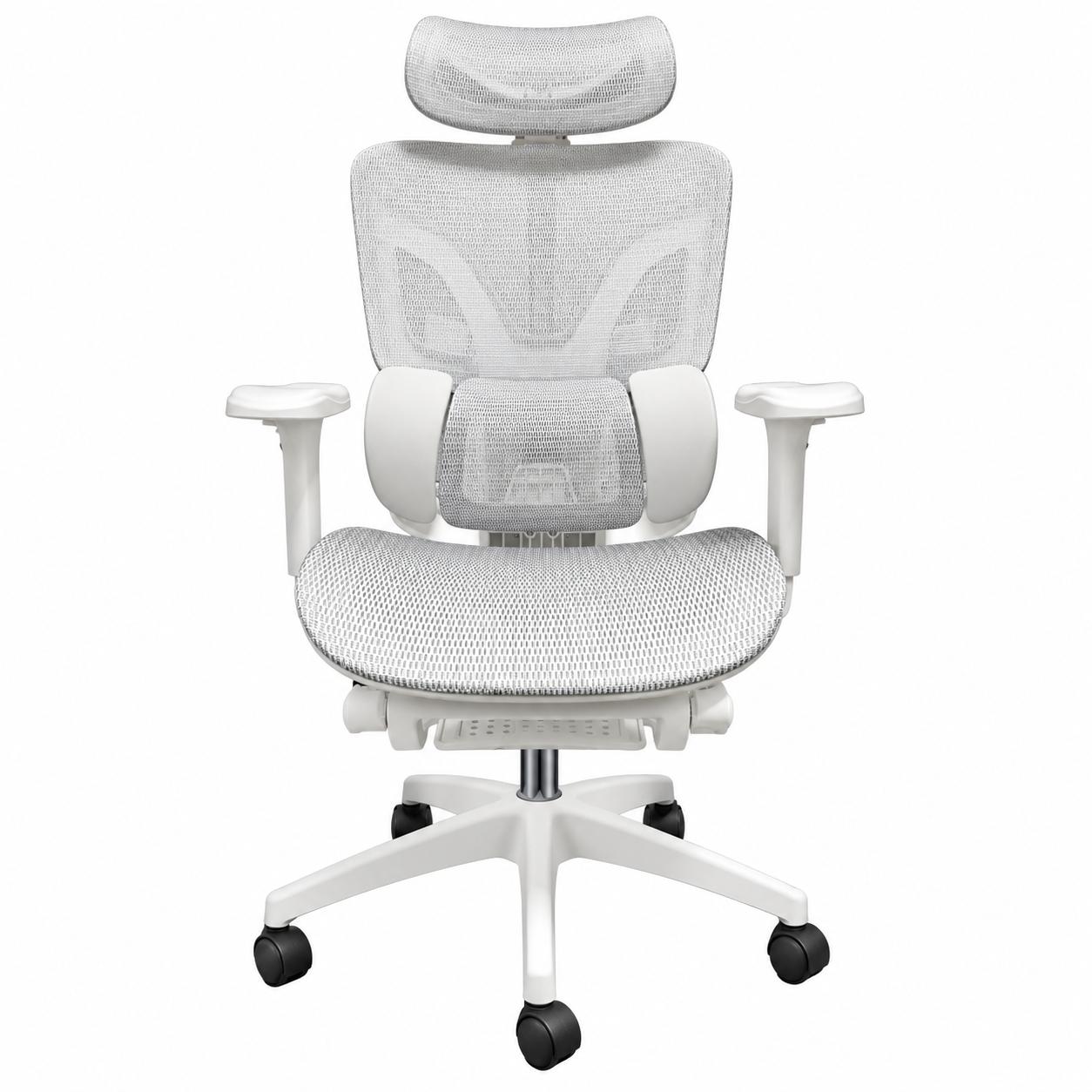 Ghế Công Thái Học Có Tựa Đầu Hỗ Trợ Cột Sống - GX96