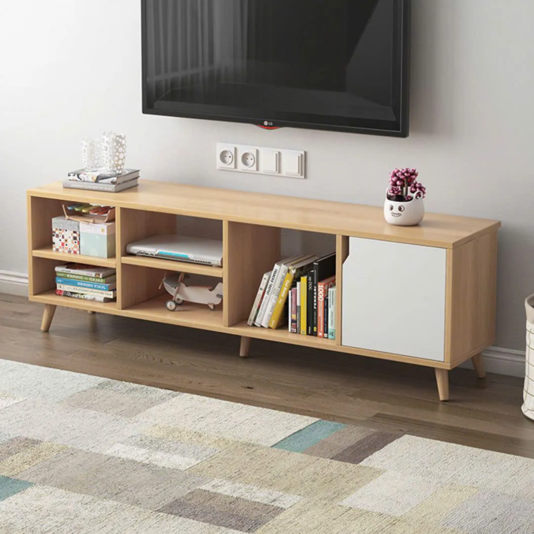 Kệ Tivi Gỗ Công Nghiệp Nhiều Ngăn - KTV17