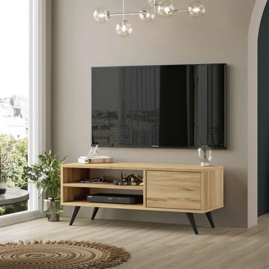 Kệ Tivi Gỗ Nhẹ Nhàng Tiện Ích - KTV11