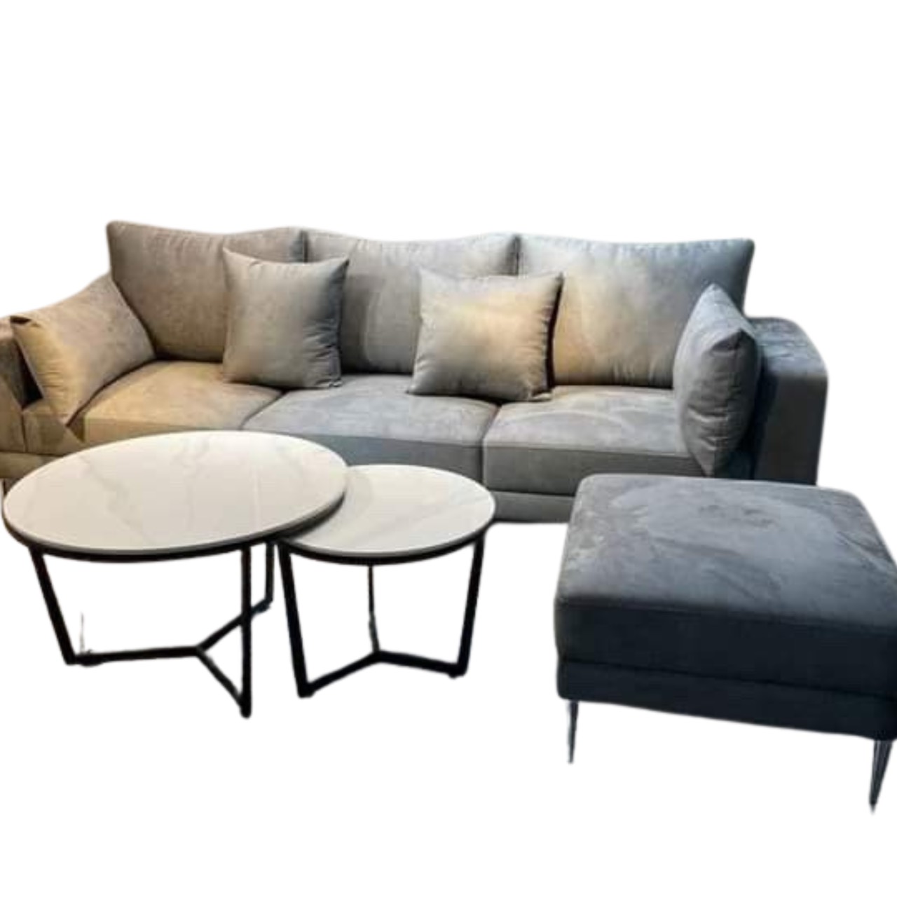 Ghế Sofa Bọc Vải Nhung Thiết Kế Thanh Lịch - SF37