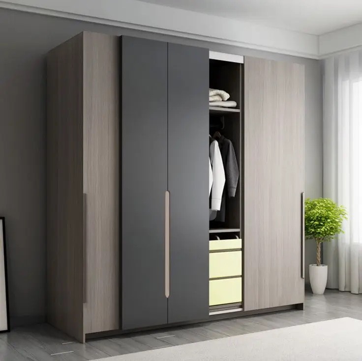 Tủ Quần Áo Cánh Cửa Lùa Thông Minh - TQA8