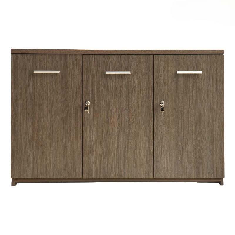 Tủ Tài Liệu Gỗ Dáng Thấp 3 Cánh - THS153