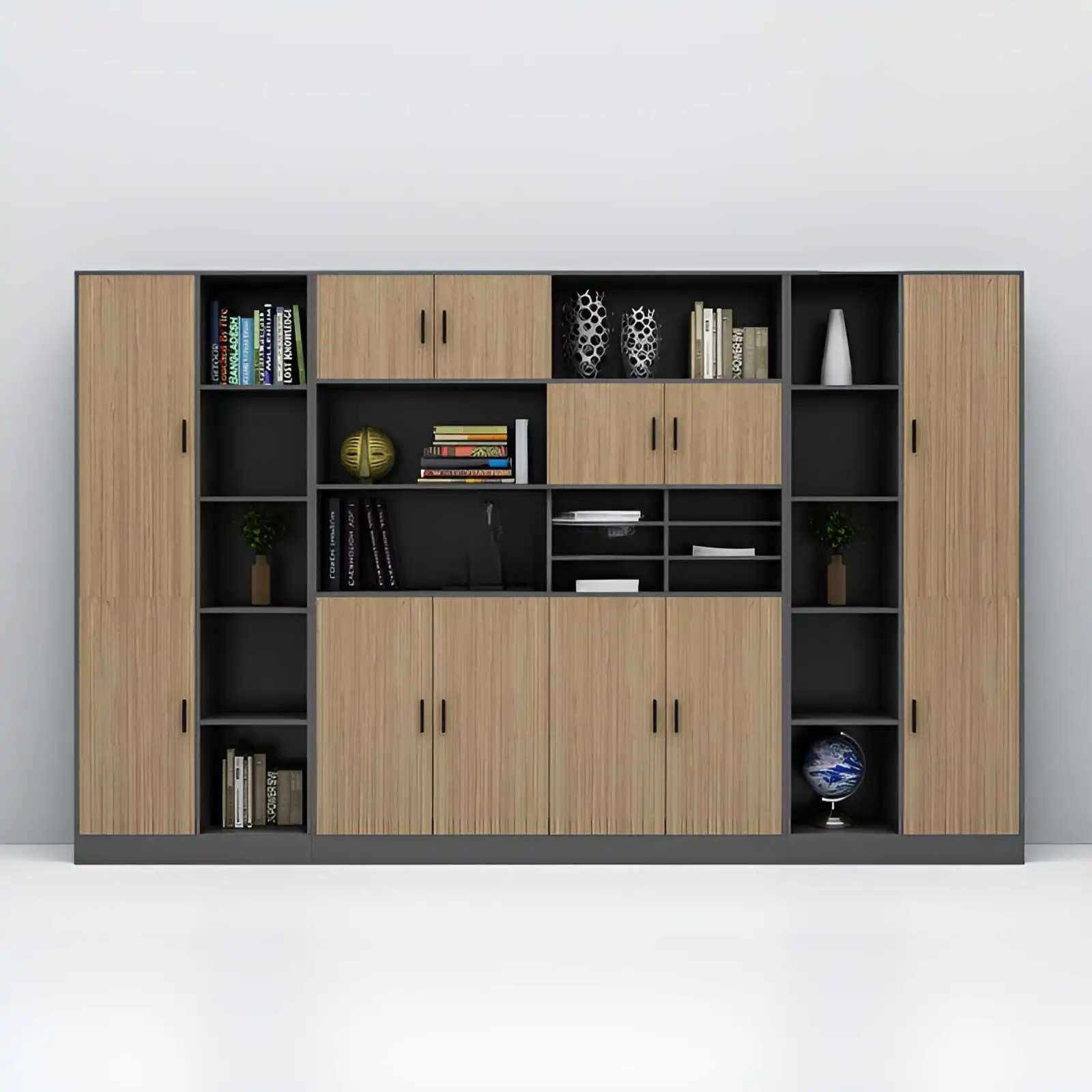 Tủ Tài Liệu Gỗ MDF Hiện Đại Giá Rẻ - THS26