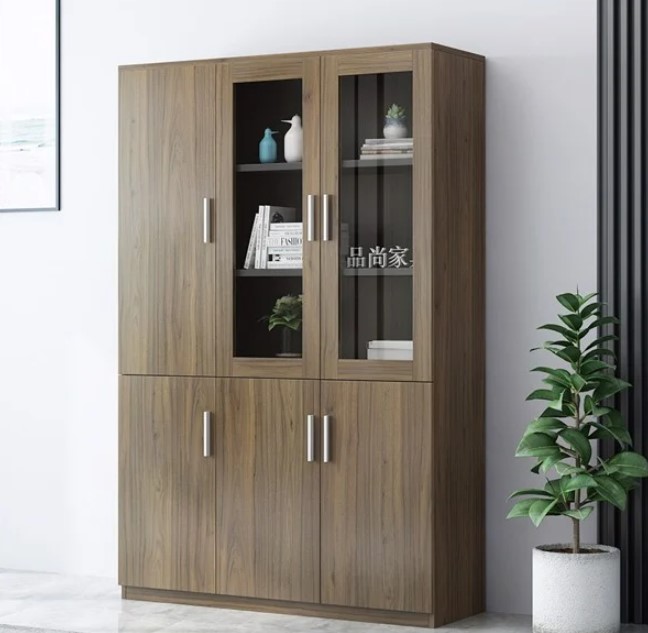 Tủ Tài Liệu Gỗ Thiết Kế 3 Cánh - THS84