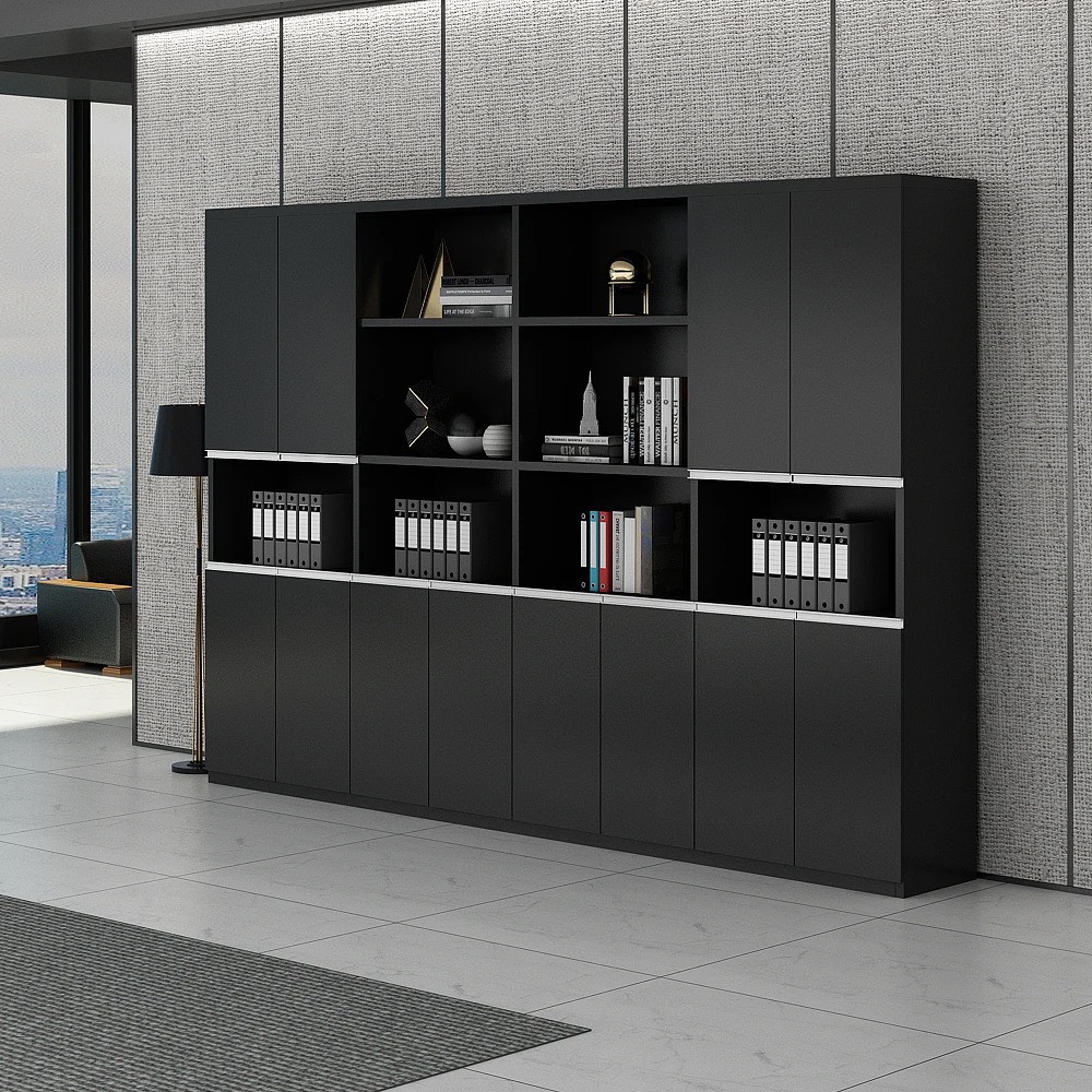 Tủ Tài Liệu Gỗ Sang Trọng Phòng Lãnh Đạo  - THS215
