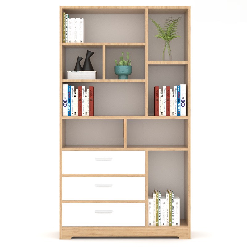 Tủ Tài Liệu Gỗ Kệ Để Sách 3 Ngăn - THS157