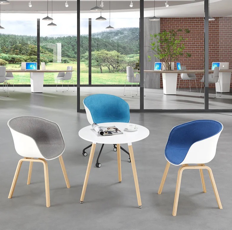 Ghế Cafe Tiếp Khách Tựa Lưng Bọc Đệm - CF14