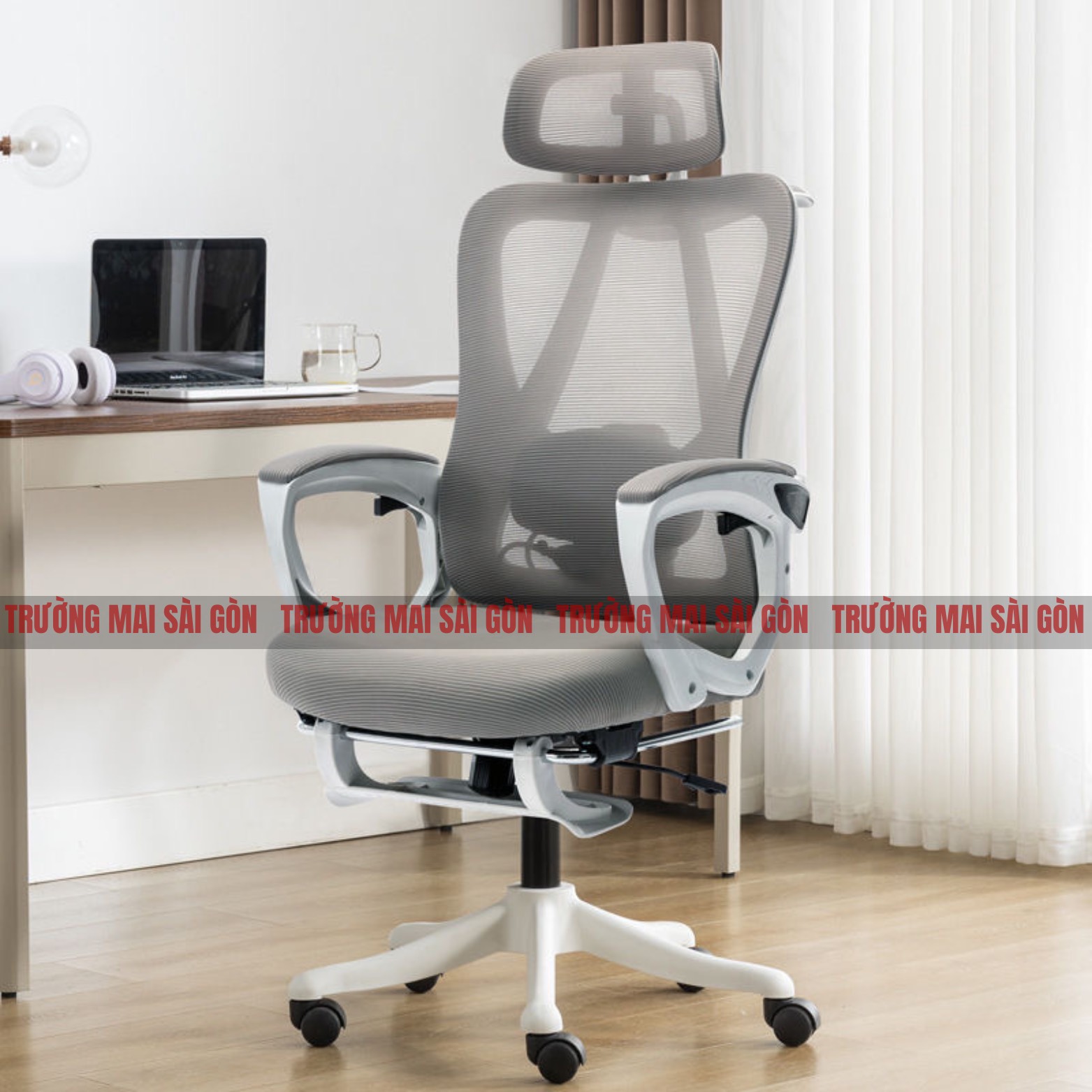 Ghế Công Thái Học Ngả Mình Lưng Lưới - CTH5