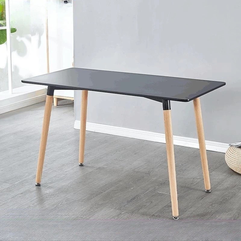 Bàn Cafe Tiếp Khách Chữ Nhật 4 Chân Gỗ - BCF9