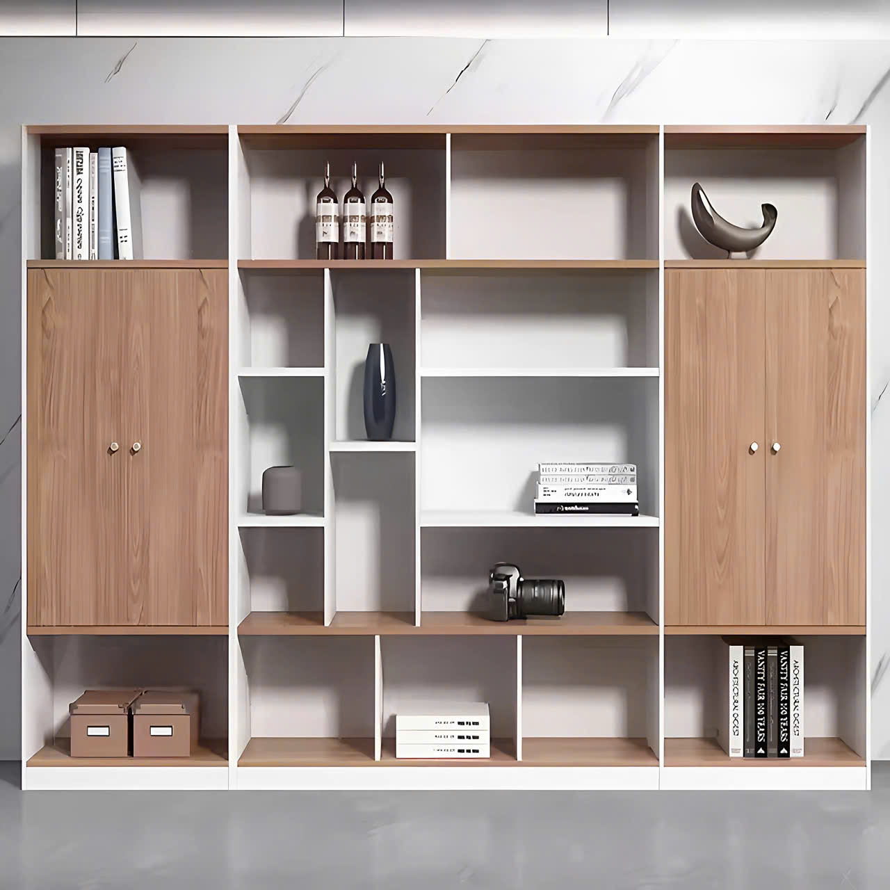 Tủ Tài Liệu Gỗ Trưng Bày Kỷ Niệm Chương - THS242