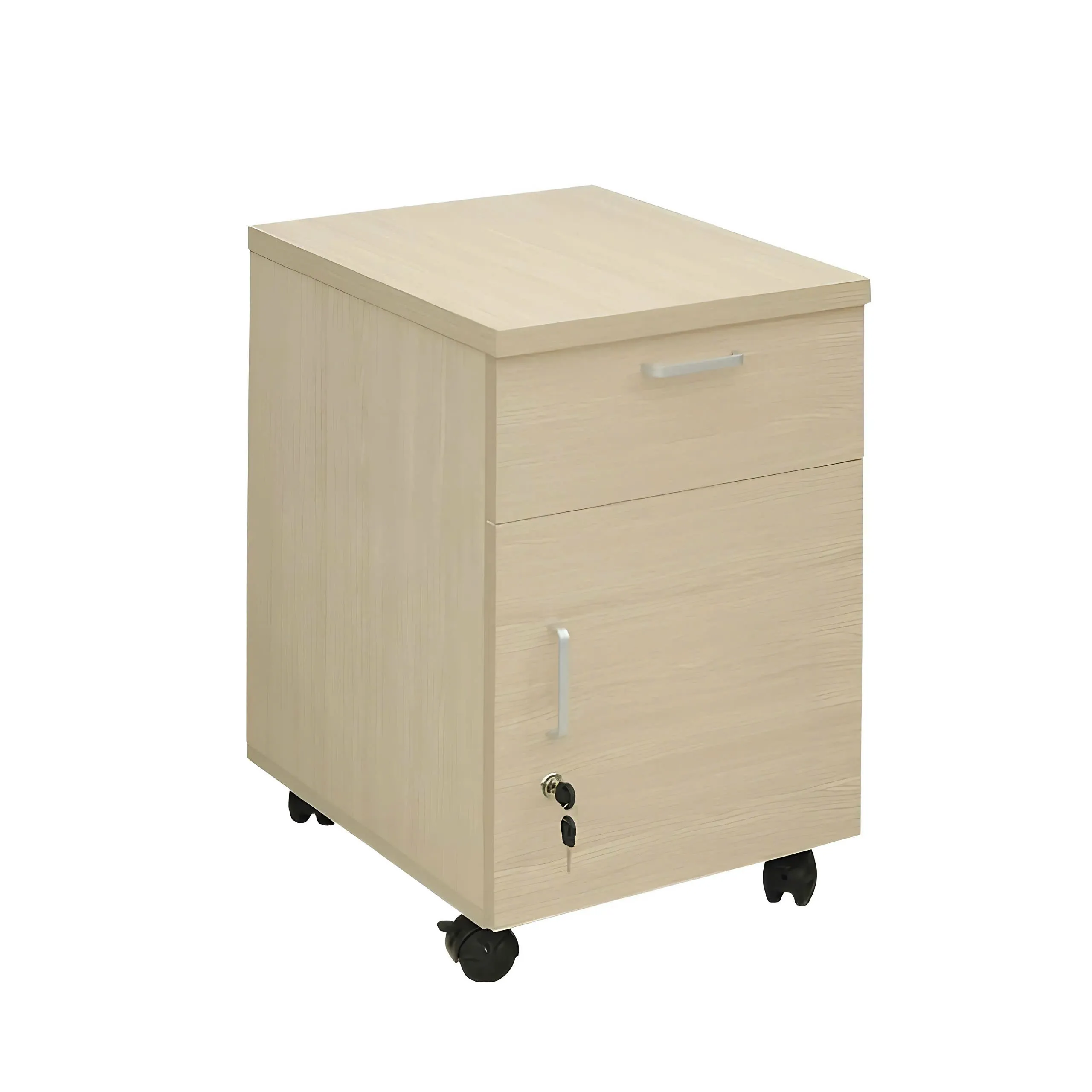 Tủ Phụ Di Động 2 Ngăn Vân Gỗ - TP24