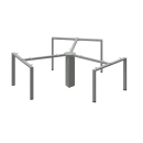 Cụm Bàn Làm Việc 3 Chỗ Ngồi Có Vách - BC49