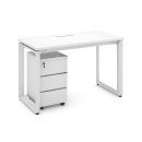 Bàn Làm Việc Chân Sắt U Tam Giác - BLV32